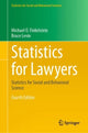 Book cover of: Statistics for Lawyers. By: Michael O. Finkelstein