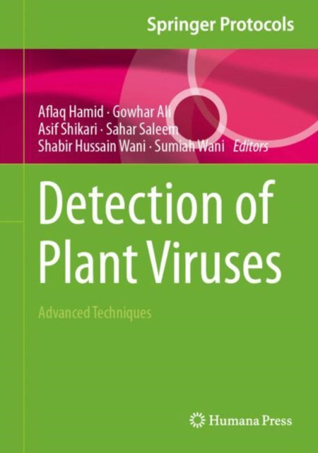 Book cover of: Detection of Plant Viruses. By: Aflaq Hamid