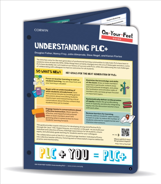 Book cover of: On-Your-Feet Guide: Understanding PLC+. By: Douglas Fisher
