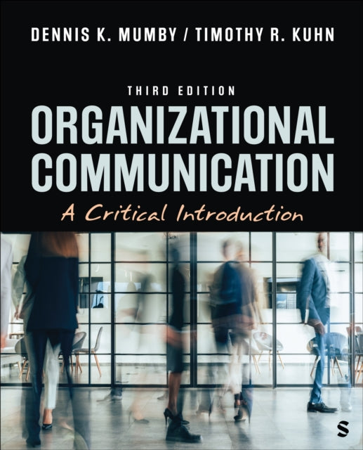 Book cover of: Organizational Communication. By: Dennis K. Mumby