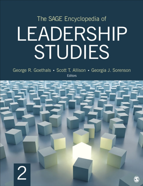 Book cover of: SAGE Encyclopedia of Leadership Studies. By: George R. Goethals