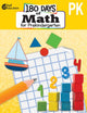 Book cover of: 180 Days™: Math for Prekindergarten. By: Darcy Mellinger