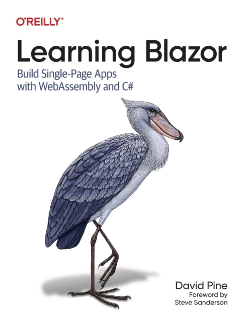 Book cover of: Learning Blazor. By: David Pine