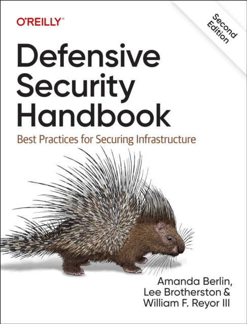 Book cover of: Defensive Security Handbook. By: Amanda Berlin