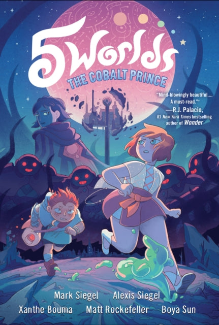 Book cover of: 5 Worlds Book 2. By: Mark Siegel