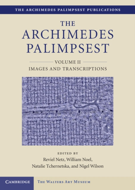 Book cover of: Archimedes Palimpsest. By: Reviel Netz