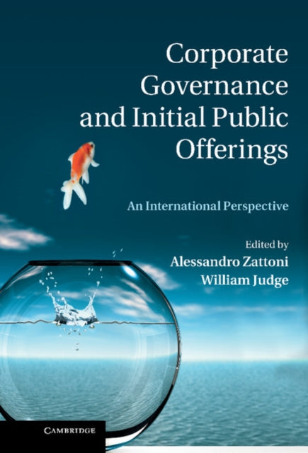 Book cover of: Corporate Governance and Initial Public Offerings. By: Alessandro Zattoni