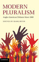 Book cover of: Modern Pluralism. By: Mark Bevir