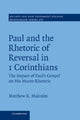 Book cover of: Paul and the Rhetoric of Reversal in 1 Corinthians