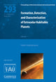 Book cover of: Formation, Detection, and Characterization of Extrasolar Habitable Planets (IAU S293)