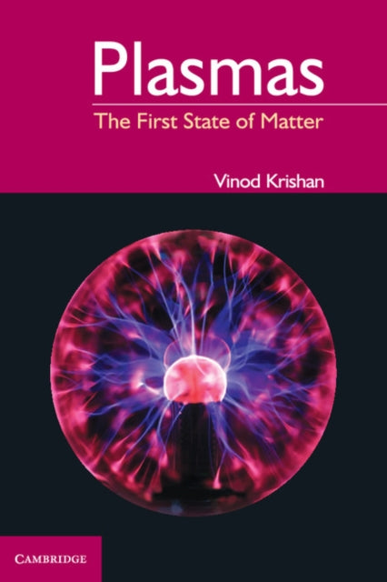 Book cover of: Plasmas. By: Vinod Krishan