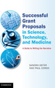 Book cover of: Successful Grant Proposals in Science, Technology, and Medicine