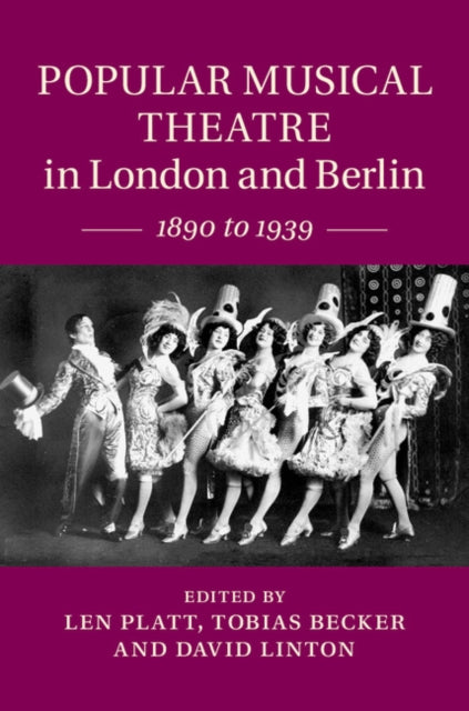 Book cover of: Popular Musical Theatre in London and Berlin. By: Len Platt