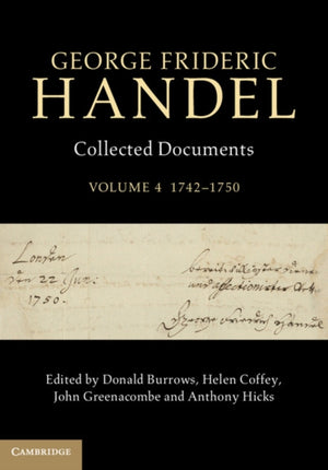 Georg Friedrich Händel: 4. köide, 1742–1750