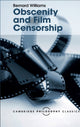 Book cover of: Obscenity and Film Censorship. By: Bernard Williams