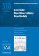 Book cover of: Asteroids: New Observations, New Models (IAU S318). By: Steven R. Chesley