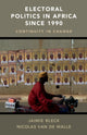 Book cover of: Electoral Politics in Africa since 1990. By: Jaimie Bleck
