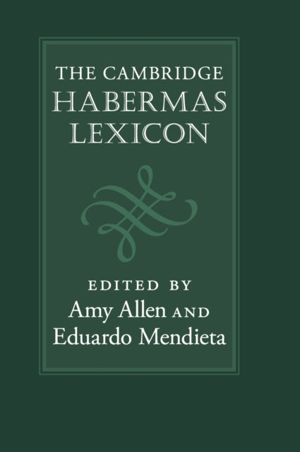 Book cover of: Cambridge Habermas Lexicon. By: Amy Allen