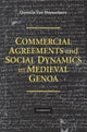 Book cover of: Commercial Agreements and Social Dynamics in Medieval Genoa. By: Quentin van Doosselaere