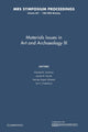 Book cover of: Materials Issues in Art and Archaeology III: Volume 267. By: Pamela B. Vandiver