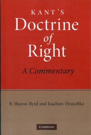 Kant's Doctrine of Right