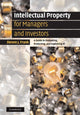 Book cover of: Intellectual Property for Managers and Investors. By: Steven J. Frank