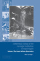 Book cover of: Centennial History of the Carnegie Institution of Washington: Volume 1, The Mount Wilson Observatory: Breaking the Code of Cosmic Evolution. By: Allan Sandage