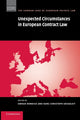 Book cover of: Unexpected Circumstances in European Contract Law. By: Ewoud Hondius