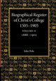 Book cover of: Biographical Register of Christ's College, 1505–1905: Volume 2, 1666–1905. By: John Peile