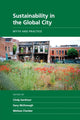 Book cover of: Sustainability in the Global City. By: Cindy Isenhour