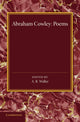 Book cover of: Poems. By: Abraham Cowley