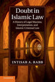 Book cover of: Doubt in Islamic Law. By: Intisar A. Rabb
