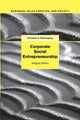 Book cover of: Corporate Social Entrepreneurship. By: Christine A. Hemingway