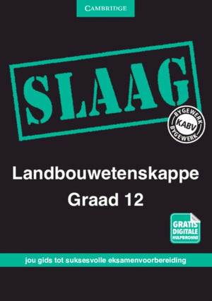 SLAAG Landbouwetenskappe Graad 12 Afrikaans