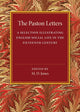 Book cover of: Paston Letters. By: M. D. Jones