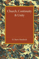 Book cover of: Church, Continuity and Unity. By: H. Burn-Murdoch