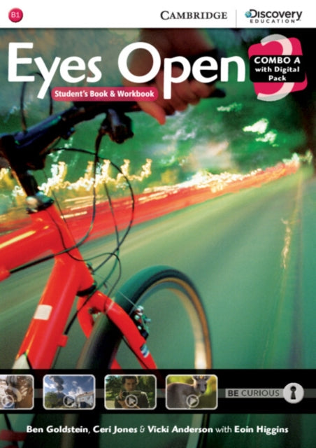 Book cover of: Eyes Open Level 3 Combo A with Online Workbook and Online Practice. By: Ben Goldstein