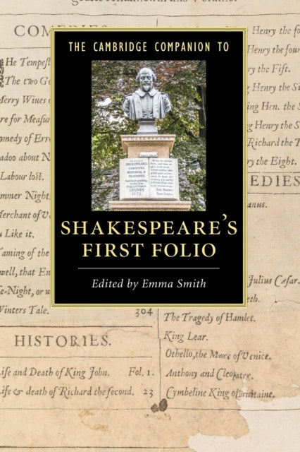 Book cover of: Cambridge Companion to Shakespeare's First Folio. By: Emma Smith