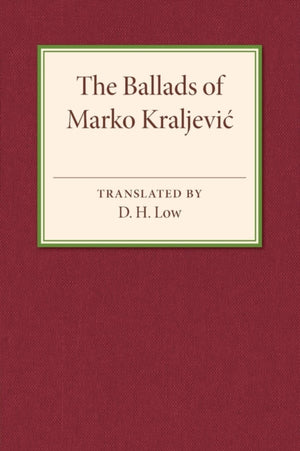 Ballads of Marko Kraljevic