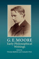 Book cover of: G. E. Moore: Early Philosophical Writings. By: Thomas Baldwin