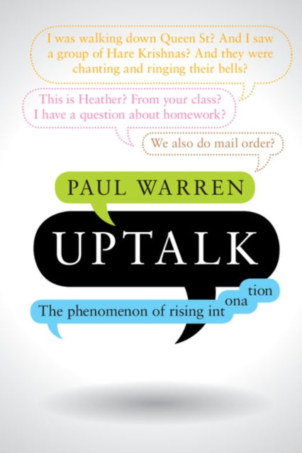 Book cover of: Uptalk. By: Paul Warren