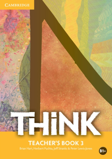 Book cover of: Think Level 3 Teacher's Book. By: Herbert Puchta
