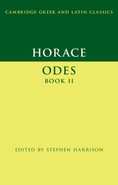 Book cover of: Horace: Odes Book II. By: Stephen Horace
