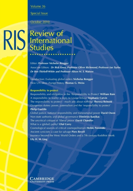 Book cover of: Evaluating Global Orders. By: N. J. Rengger