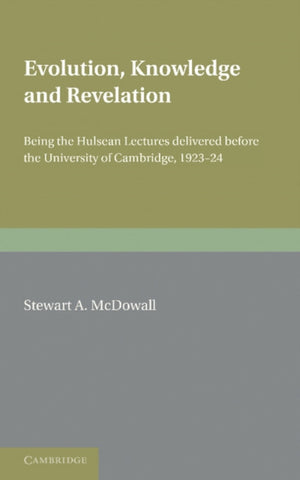 Evolution, Knowledge and Revelation
