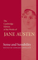 Book cover of: Sense and Sensibility. By: Jane Austen