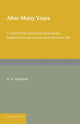 Book cover of: After Many Years. By: William Emerton Heitland
