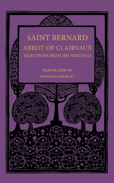 Saint Bernard Abbot of Clairvaux