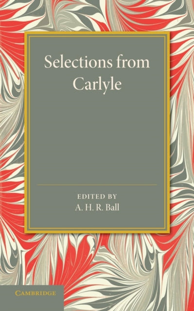 Book cover of: Selections from Carlyle. By: Thomas Carlyle