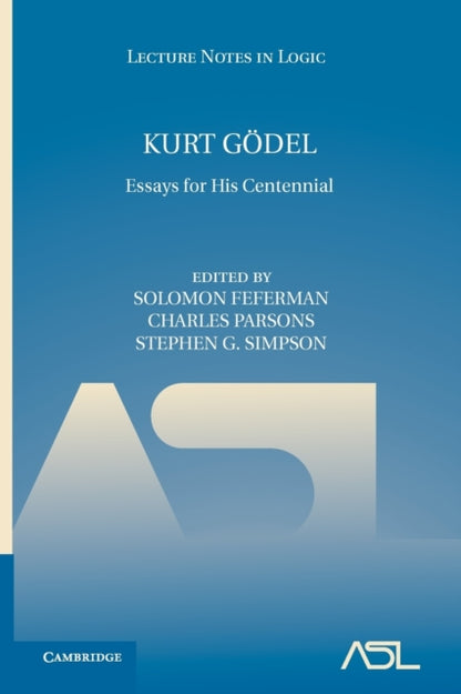 Book cover of: Kurt Godel
